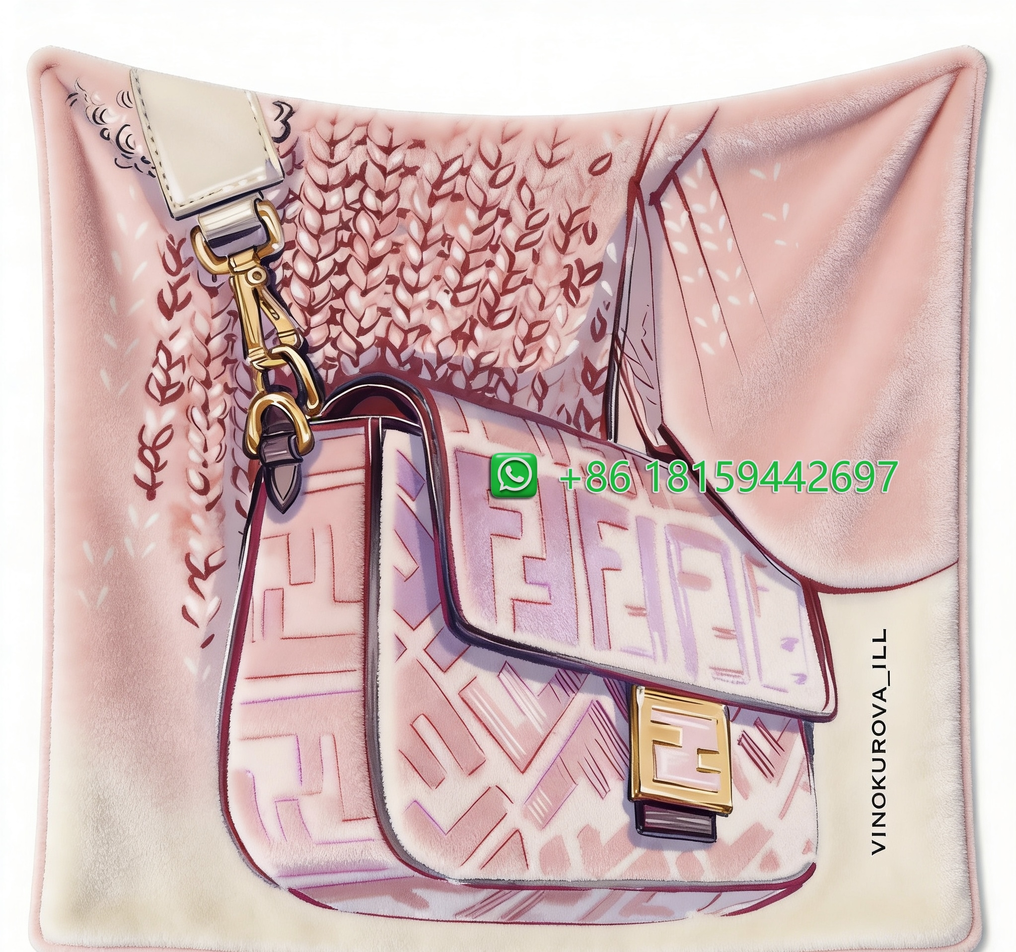 Fendi Throw Blankets